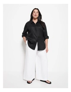 Linen Pant in White