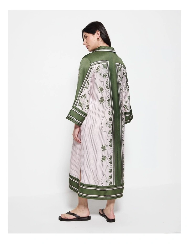 Clara Dress in Palm Print image 2