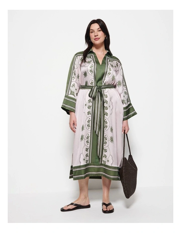 Clara Dress in Palm Print image 4