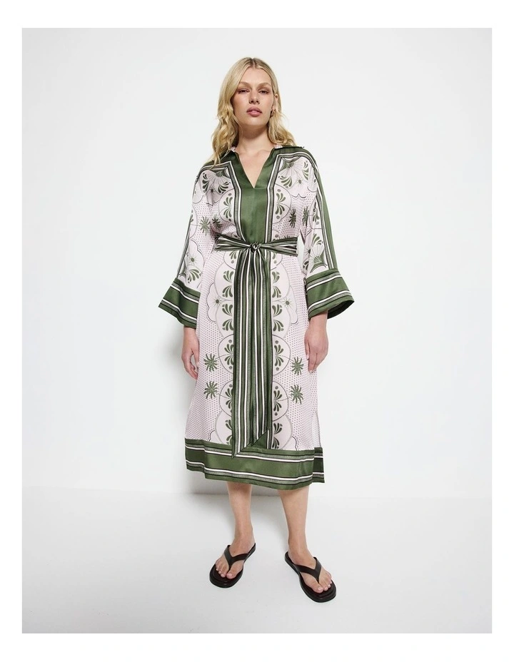 Clara Dress in Palm Print image 5
