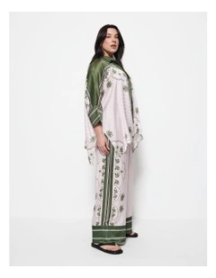 Clara Pant in Palm Print