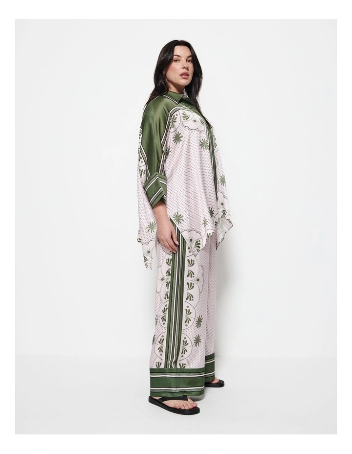 Clara Pant in Palm Print image 1