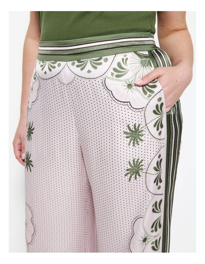 Clara Pant in Palm Print image 3