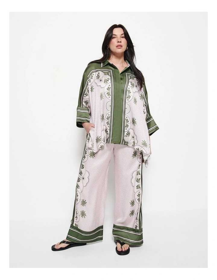 Clara Top in Palm Print image 4