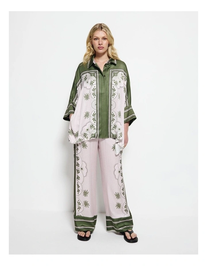 Clara Top in Palm Print image 5