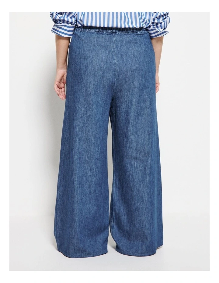 Theresa Pant in Chambray image 4