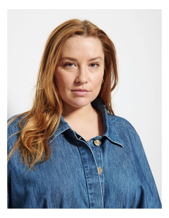 Theresa Jacket in Chambray image 3