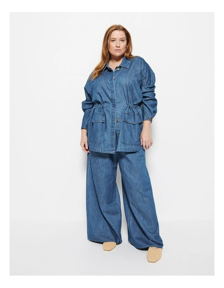 Theresa Jacket in Chambray image 4