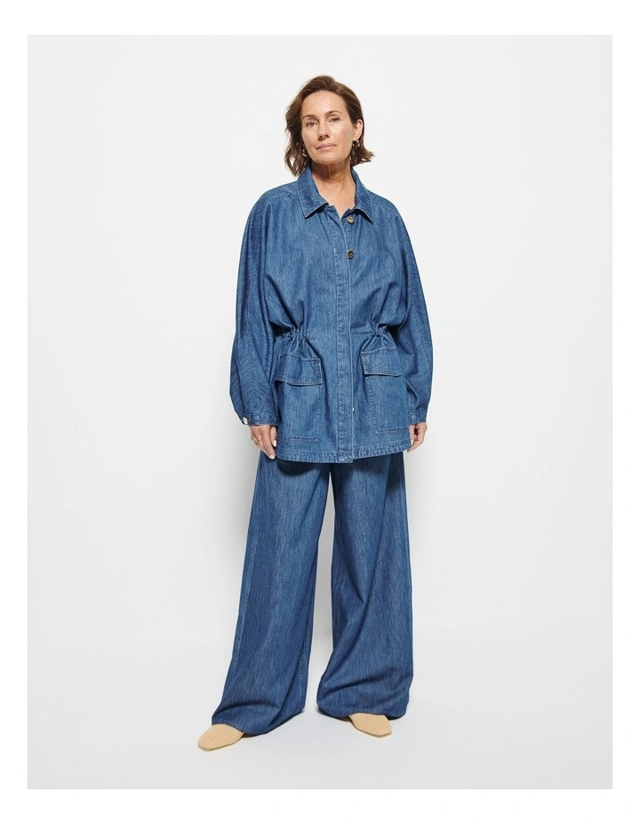 Theresa Jacket in Chambray image 5
