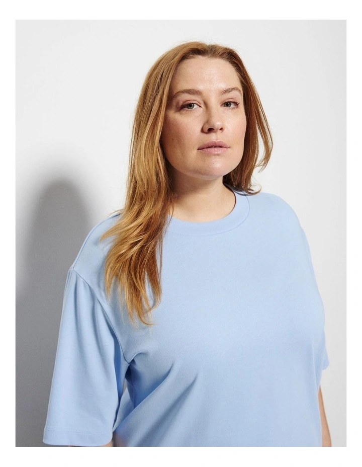Modern Tee in Powder Blue image 3