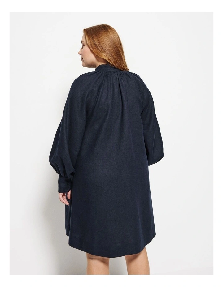 Amelia Dress in Navy image 2