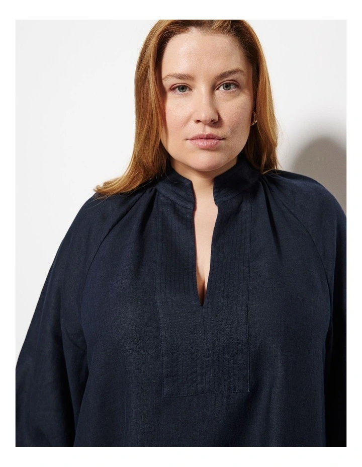 Amelia Dress in Navy image 3