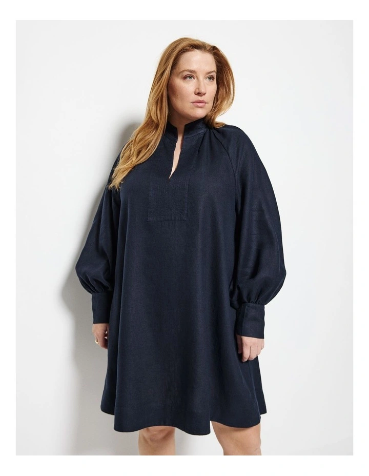 Amelia Dress in Navy image 4