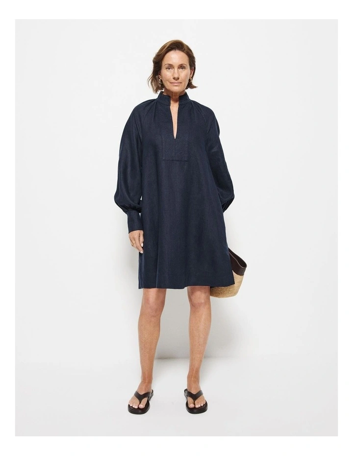 Amelia Dress in Navy image 5