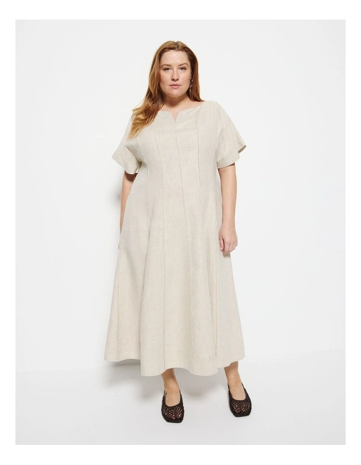 Katie Dress in Flax image 1