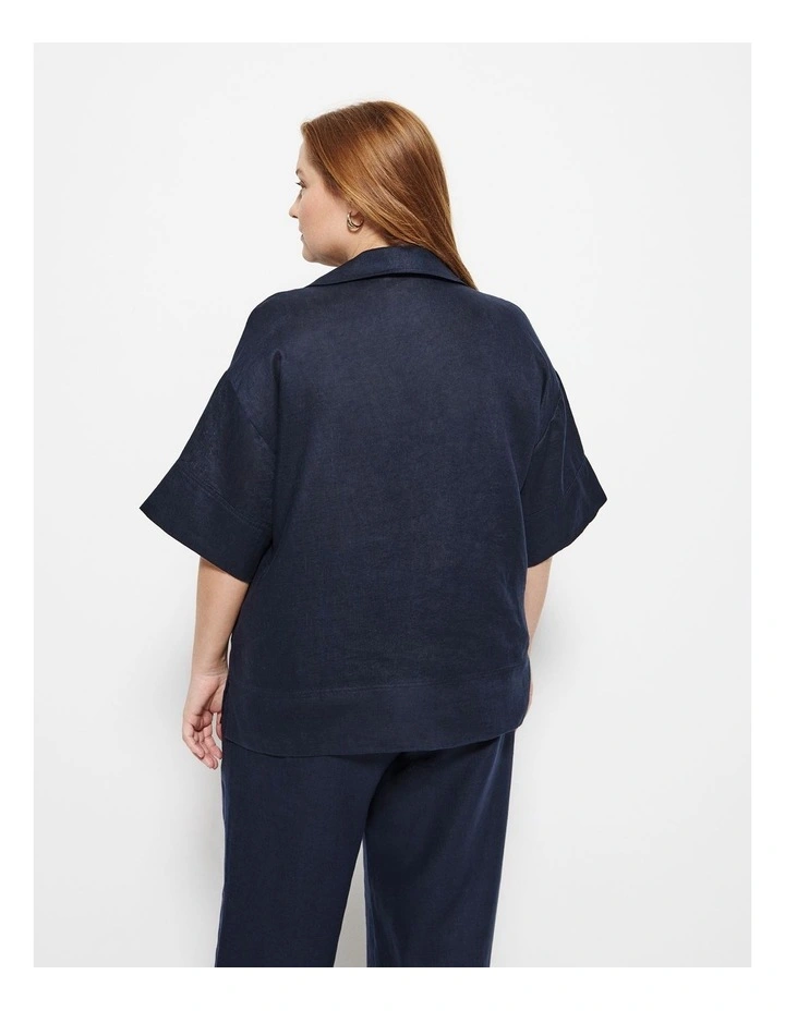 Lucie Top in Navy image 2