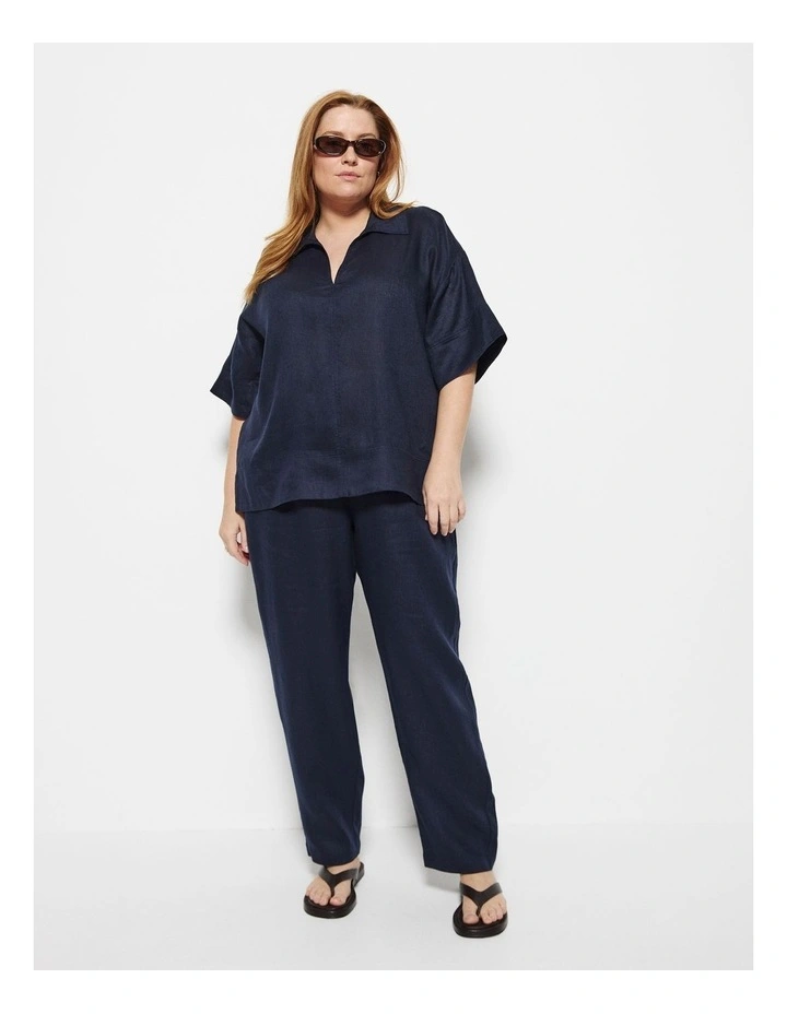 Lucie Top in Navy image 4