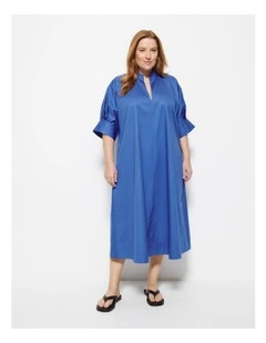 Gina Dress in Riviera Blue