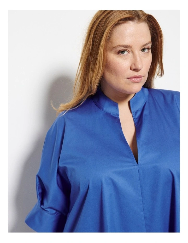 Gina Dress in Riviera Blue image 3