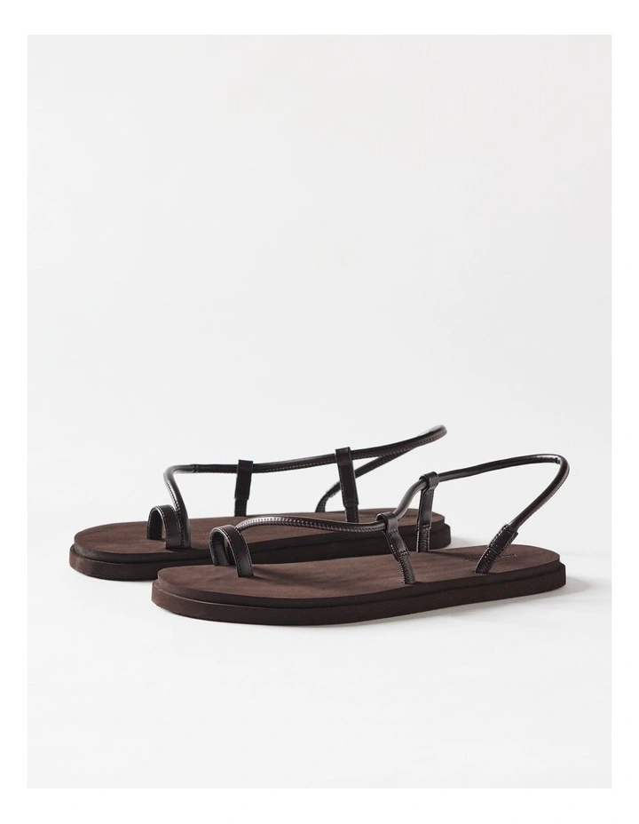 Marlee Slide in Chocolate image 1