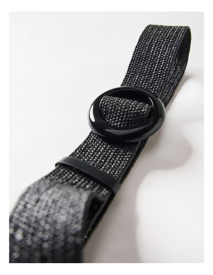 Nita Textured Waist in Black image 3