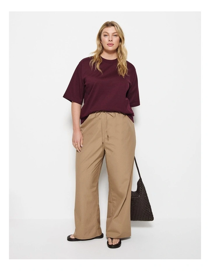 Modern Tee in Plum image 4