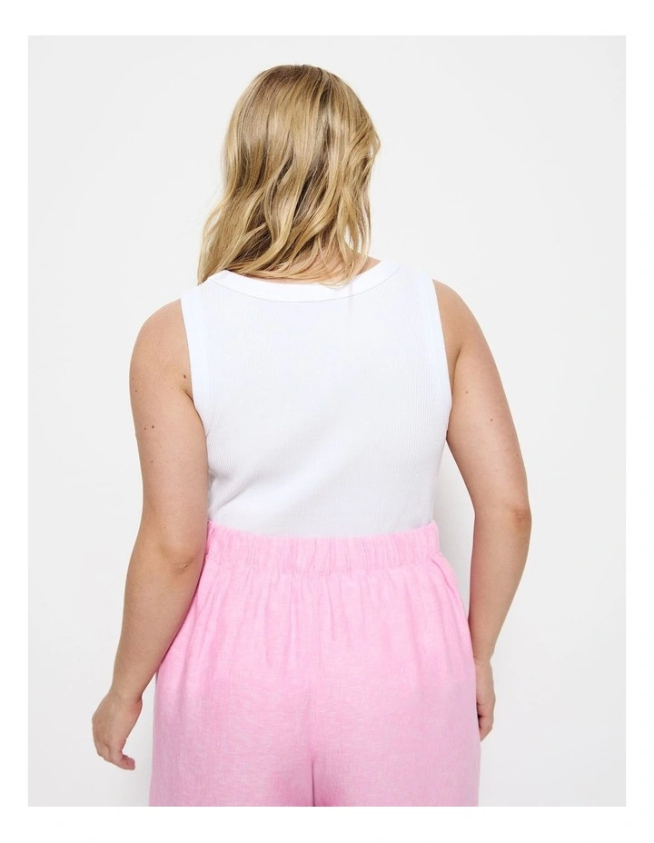 Phoebe Tank in White image 2