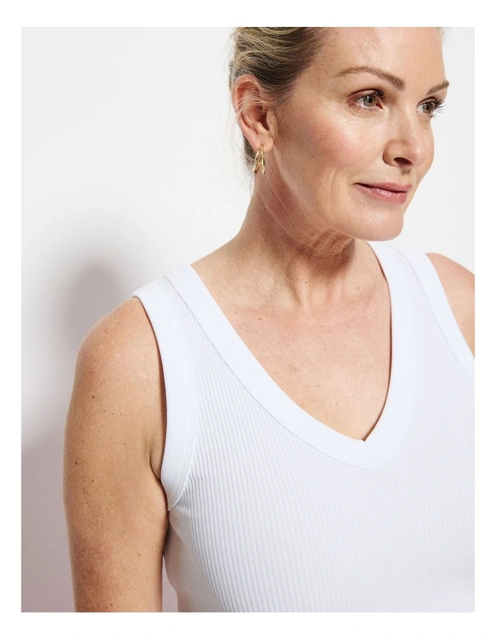 Phoebe Tank in White image 6
