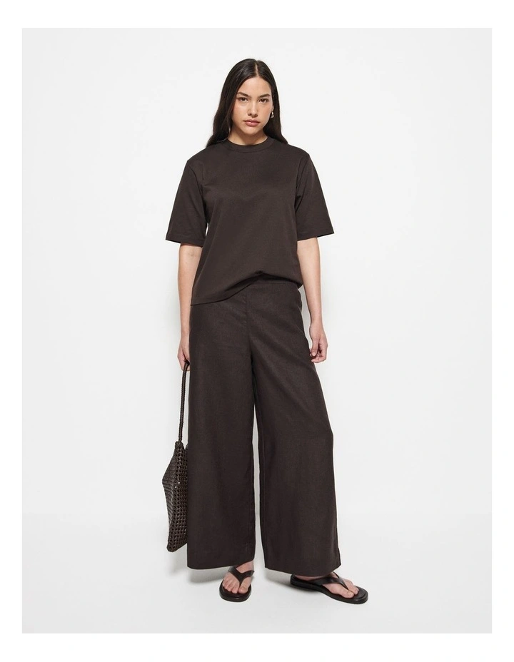 Modern Tee in New Bitter Chocolate image 7