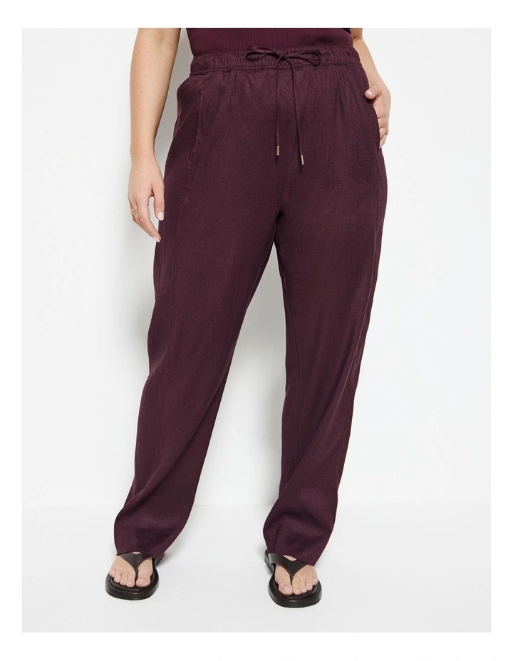 Stephanie Pant in Plum image 2