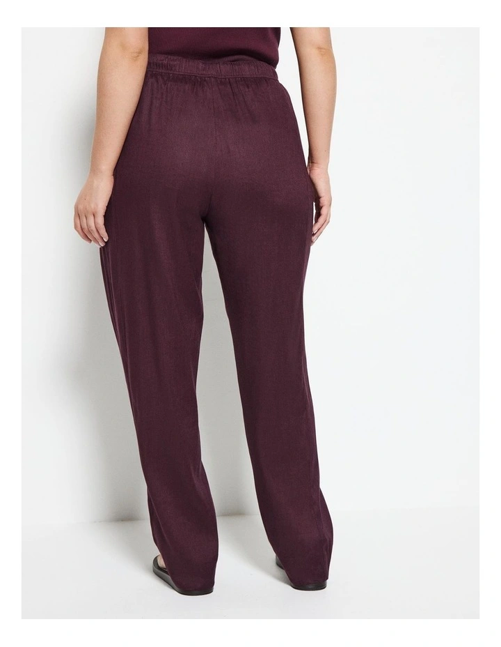 Stephanie Pant in Plum image 4