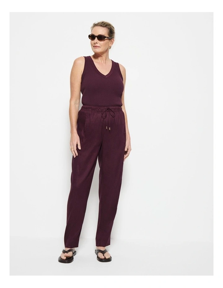 Stephanie Pant in Plum image 5