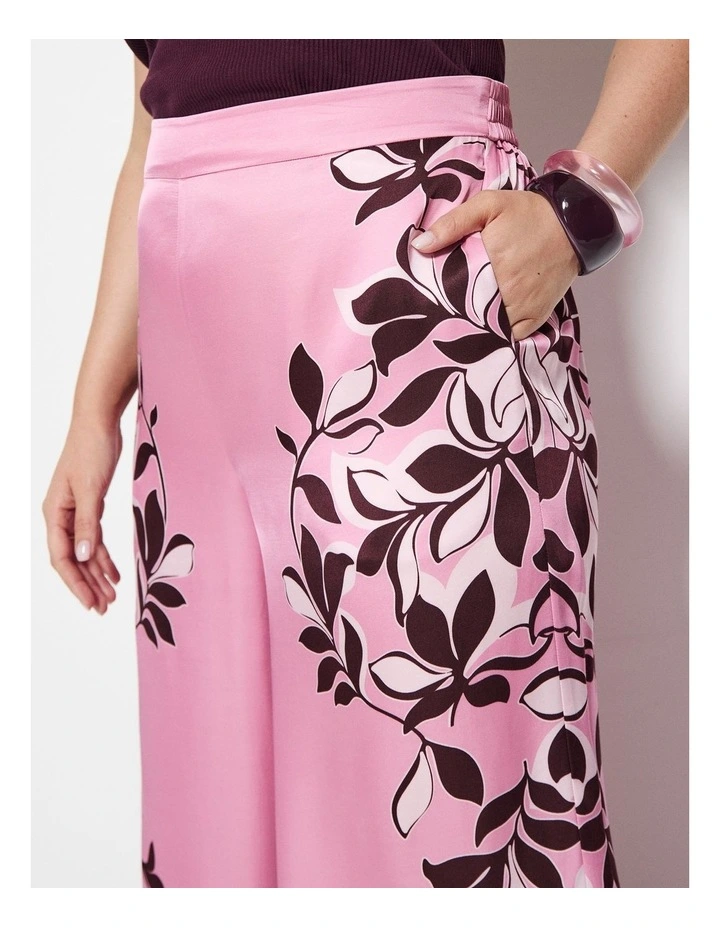 Natalia Pant in Pink Floral image 3
