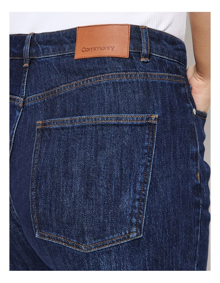 Denim Short in Raw Denim image 3