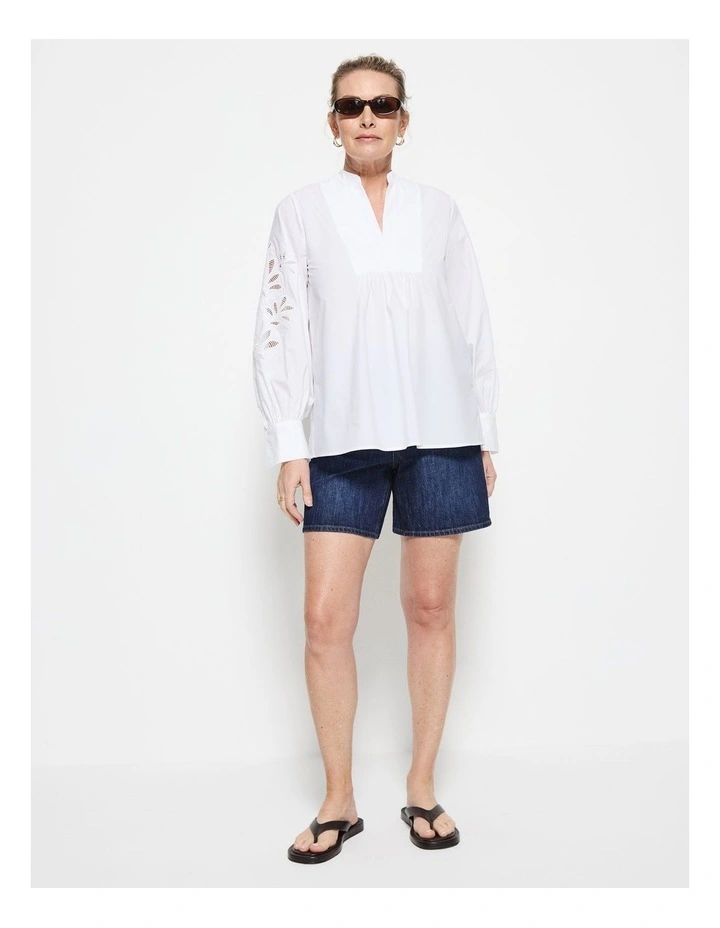 Denim Short in Raw Denim image 5