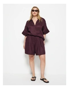 Lucie Short in Plum