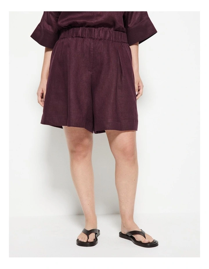Lucie Short in Plum image 2