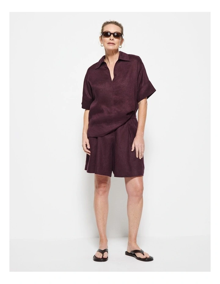 Lucie Short in Plum image 5