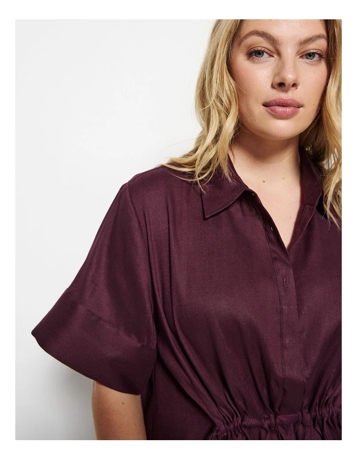 Stephanie Shirt in Plum image 3
