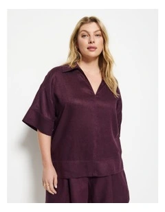 Lucie Top in Plum