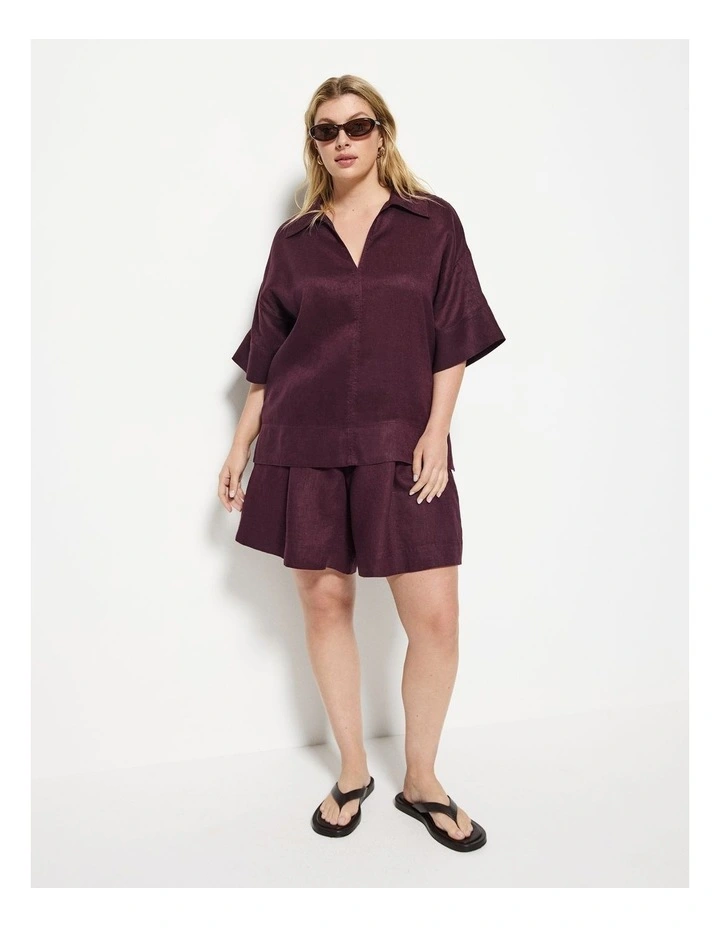 Lucie Top in Plum image 4