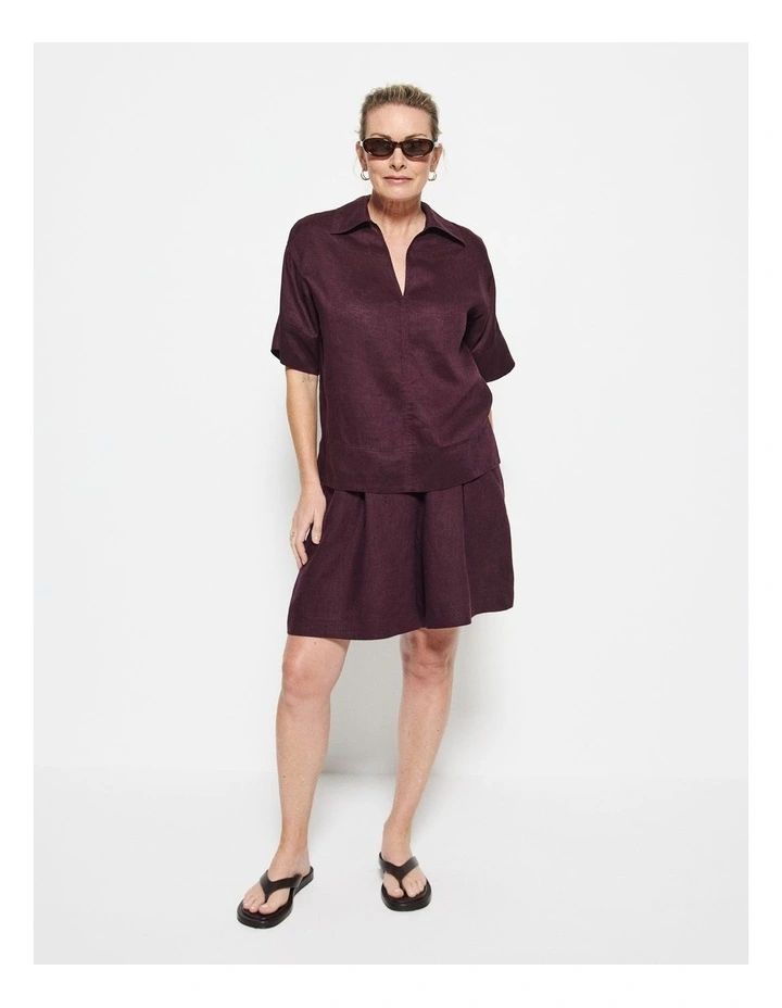 Lucie Top in Plum image 5