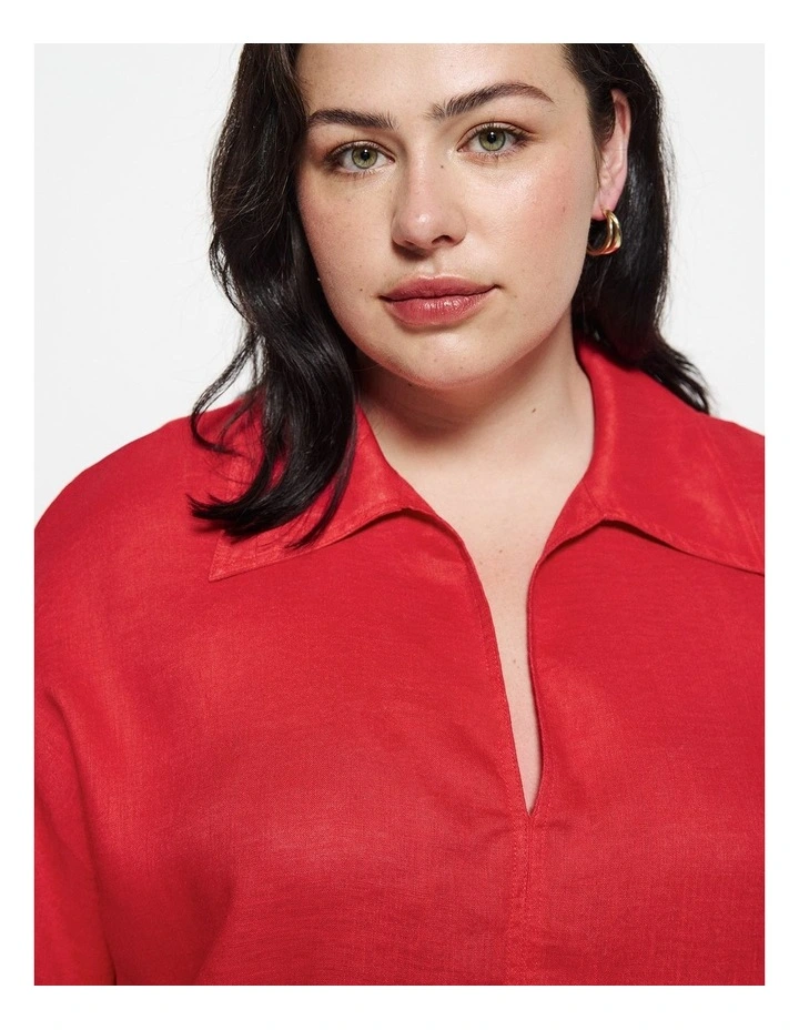 Lucie Top in Cherry image 3