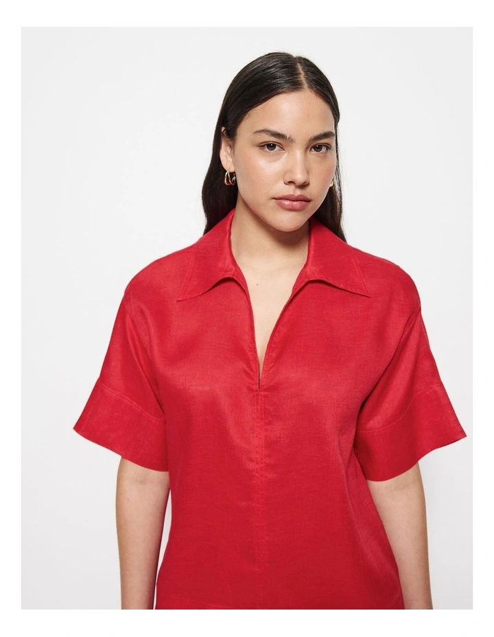 Lucie Top in Cherry image 6