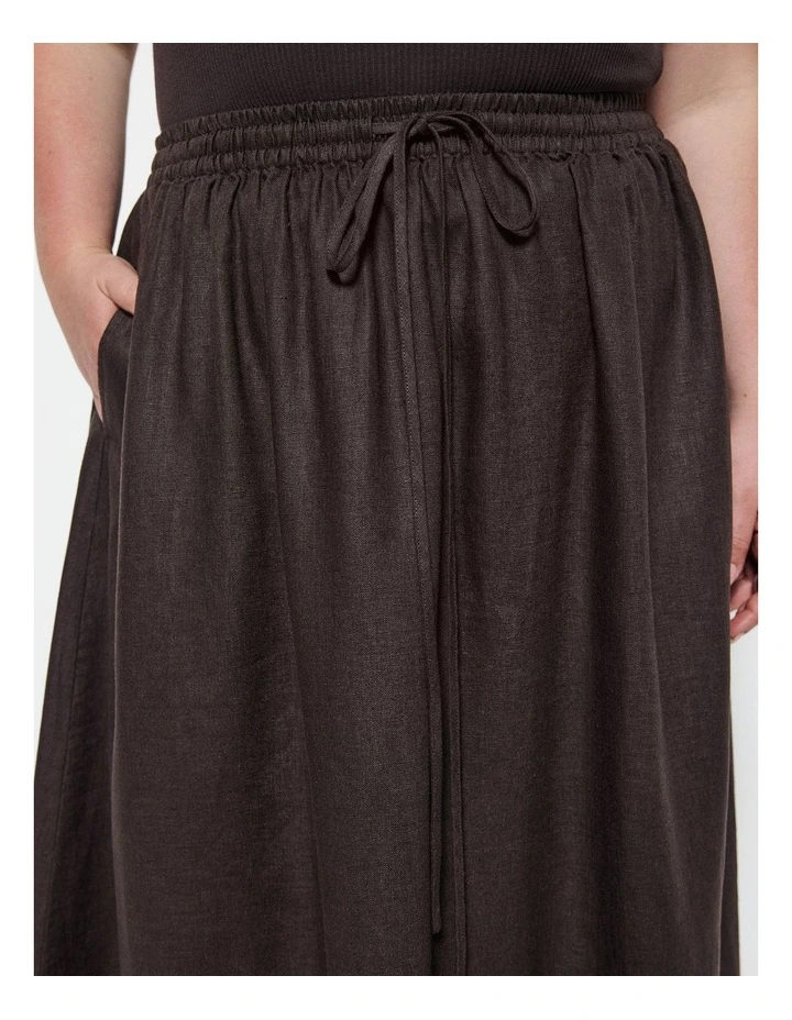 Tara Skirt in Bitter Chocolate image 2