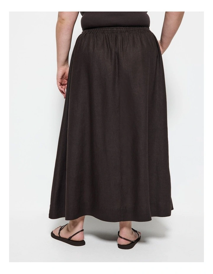 Tara Skirt in Bitter Chocolate image 3