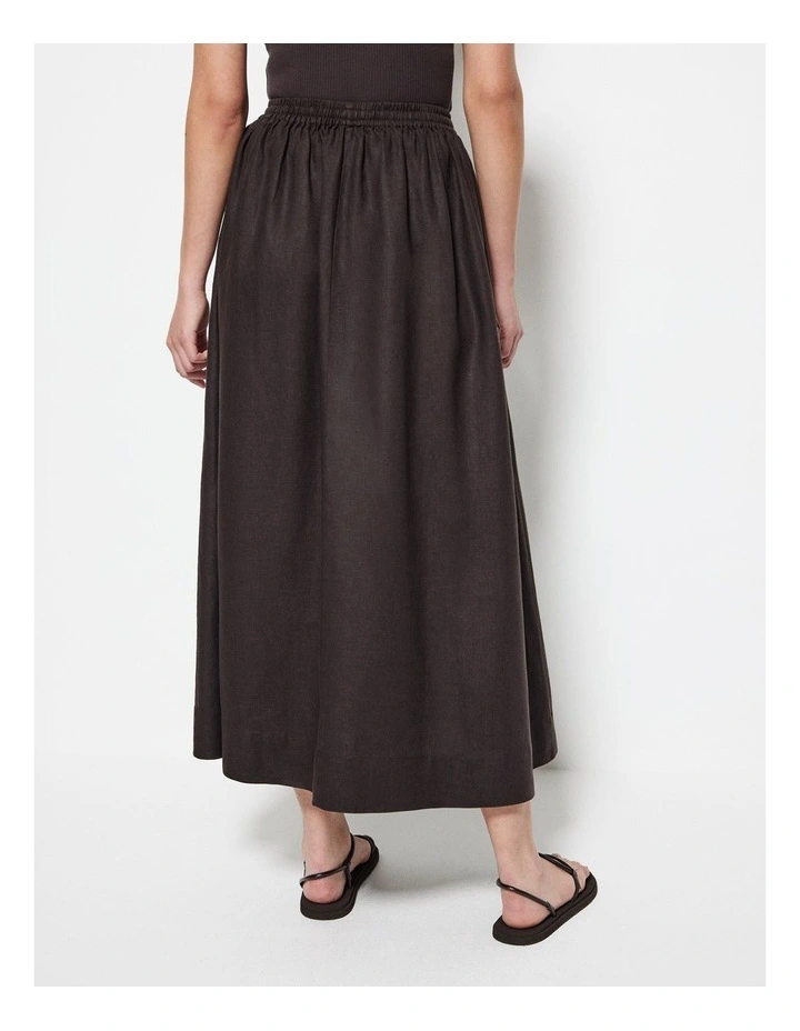 Tara Skirt in Bitter Chocolate image 7