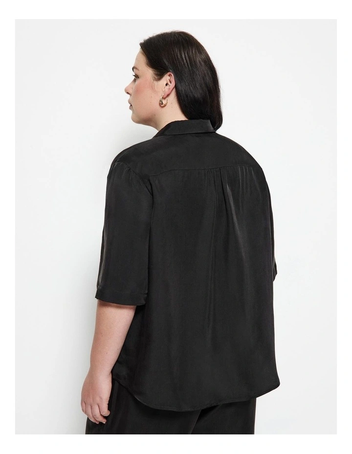 Trish Shirt in Black image 2