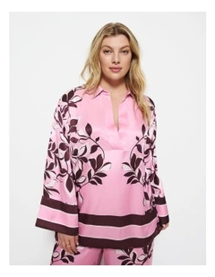 Natalia Top in Pink Floral