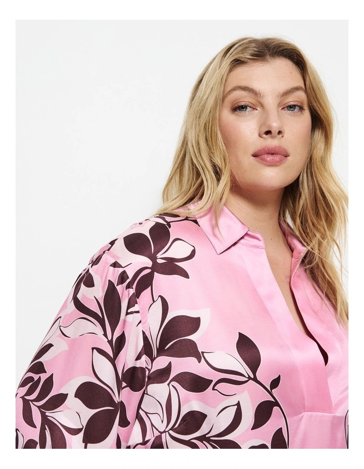 Natalia Top in Pink Floral image 3